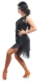 "Dellagio Black" Latin Dress - DanceLuxe Boutique