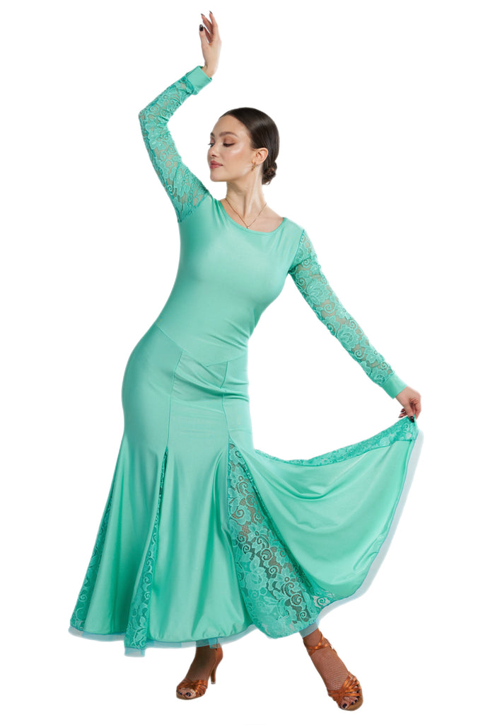 Aquamarine" Ballroom Dress DanceLuxe Boutique Aquamarine" Ballroom Dress DanceLuxe Boutique