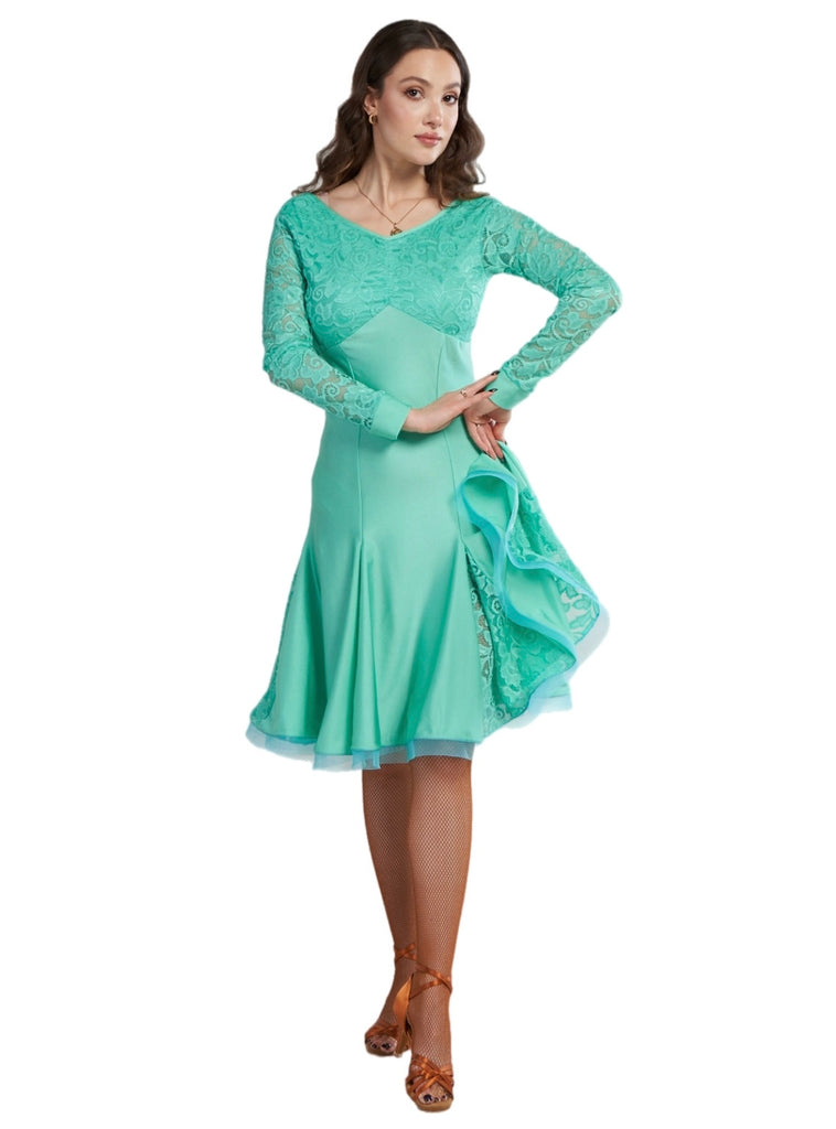 Fabiana Blush Latin Dress DanceLuxe Boutique Fabiana Blush Latin Dress DanceLuxe Boutique