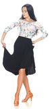 "Florina" Latin Wrap Skirt - DanceLuxe Boutique