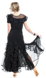"Raffaella" Ballroom Dance Skirt - DanceLuxe Boutique