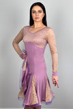 "Fabiana Blush" Latin Dance Dress