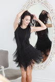 "Dellagio Black" Latin Dress