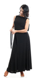"Long Wrap" Black Dance Skirt - DanceLuxe Boutique