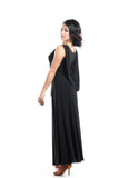 "Long Wrap" Black Dance Skirt - DanceLuxe Boutique