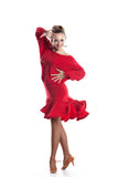 "Gabbana Red" Dance Set - DanceLuxe Boutique