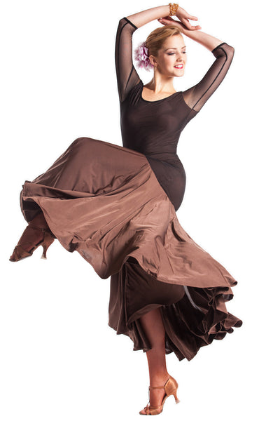 "La Perla" Ballroom Dance Dress - DanceLuxe Boutique