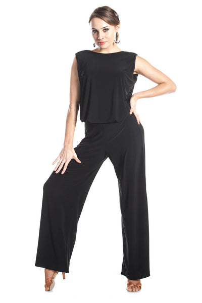 "POSH" Dance Jumpsuit - DanceLuxe Boutique