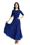 "Anastasia" Blue Ballroom Dress - DanceLuxe Boutique