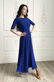 "Anastasia" Blue Ballroom Dress - DanceLuxe Boutique
