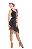 "Blooming Fantasy" Latin Dance Dress - DanceLuxe Boutique