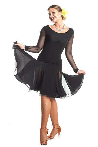 "Simply Gorgeous" Latin Dance Dress - DanceLuxe Boutique