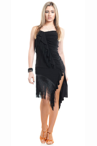 "Karina" Latin Dance Skirt - DanceLuxe Boutique